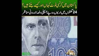 Pakistani Currency note kese bante hain [upl. by Krenn]