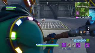 Fortnite Exploring the Secret Underground Lab in Wailing Woods [upl. by Akcirederf]