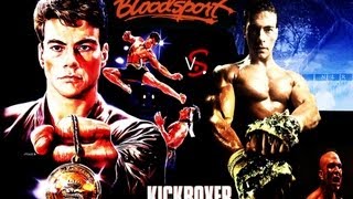 JeanClaude Van Damme  Bloodsport vs Kickboxer Bolo Yeung bonus scene NLR Fight Montage [upl. by Wilbert]