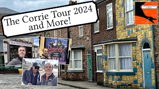 Corrie Tour in 2024 Cast Encounters Sue Cleaver in Sister Act Trip To the Old Set and More [upl. by Simah]