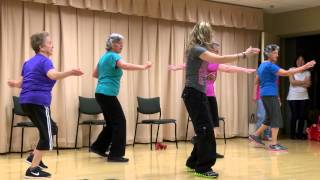 Zumba Gold at the Senior Center in Concord California [upl. by Sirahc]