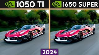 GTX 1050 Ti vs GTX 1650 SUPER  2024 [upl. by Dorweiler759]