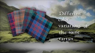 Different color variations of the same tartan [upl. by Platto]