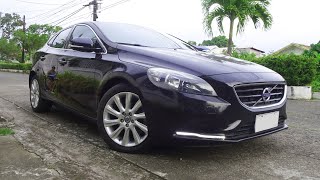 2014 Volvo V40 16 T4 DCT Startup Tour and Test Drive [upl. by Ayikan857]