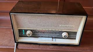 Telefunken Jubilate de luxe 1361 Röhrenradio tuberadio [upl. by Helaine345]