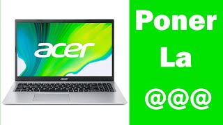 💥Como escribir ARROBA en laptop Acer poner Arroba💥👇 [upl. by Sirovaj]