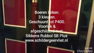 Sikkens Rubbol SB Plus highgloss [upl. by Nosidda]