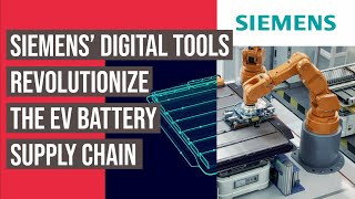 Up to 90 percent of battery manufacturing data is wasted and Siemens plans to change that [upl. by Bindman173]