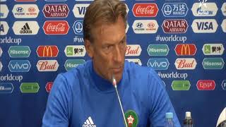 Hervé Renard Avant Match Maroc  Portugal [upl. by Halet935]