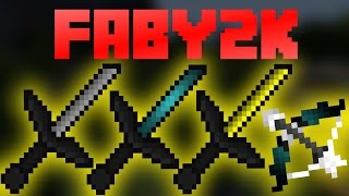 Minecraft PvP Resource Pack Faby2k 16x 1718  Review [upl. by Anirtek]