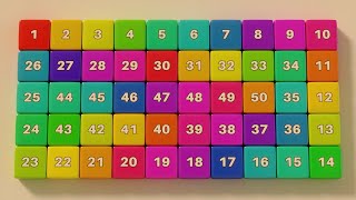 Number Song 150  Counting by 1 to 50 [upl. by Lacy87]