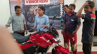 Hero passion Xtec 2023 model review milage features dekhiye with customer [upl. by Gnilrits]