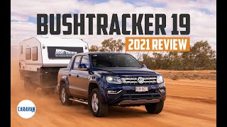 Bushtracker 19Compact Off Road Caravan Review by Caravan World [upl. by Adnavoj]