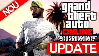 MaxINFINITE in GUNRUNNING GTAV Masina Distrugatoare Misiune noua [upl. by Ahsinik185]