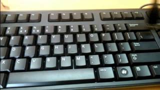 DELL USB KEYBOARD [upl. by Zebulen529]