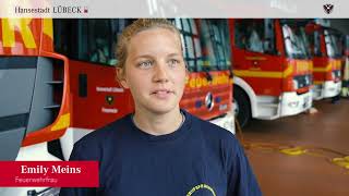 Ausbildung bei der Feuerwehr  Brandmeisterin  Notfallsanitäterin  Oberbrandinspektorin [upl. by Htebizile]