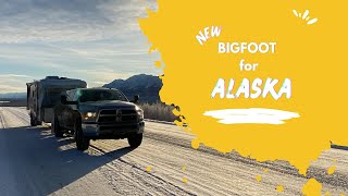 Bigfoot Travel Trailer Picking up our new Tiny Home on wheels [upl. by Barron]