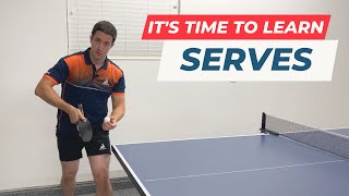 Begin Forming Great Serves In Table Tennis [upl. by Nyltak401]