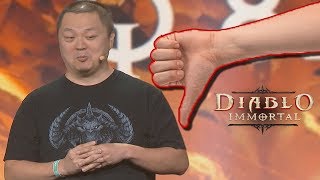 Why Boo Blizzards Diablo Immortal Mobile Game [upl. by Wiatt]