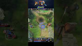 5 Level In 45 Seconds Slark Likes this Very Much dota2 dota2highlights rampage [upl. by Heidy685]