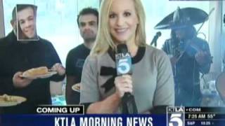 Allie MacKay  Heavy Metal Mariachi KTLA Morning News Feb 25th 2011 [upl. by Dunc744]