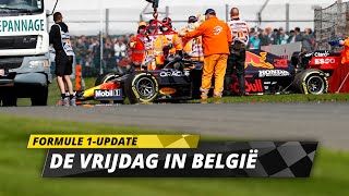 F1update Verstappen ondanks crash tevreden zware klap voor Beitske Visser [upl. by Nwahsal886]