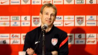 Jurgen Klinsmann Pre Game Press Conference Italy v USMNT Part 2 [upl. by Lennad586]