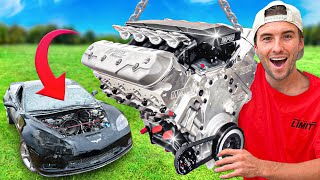 I bought a built motor for my TOTALED Corvette [upl. by Anawt]