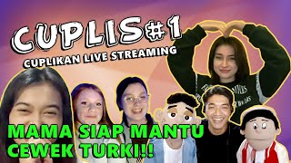 GOMBAL DAN NYANYIIN CEWEK TURKI BIKIN DIA SENYUM GAK BERHENTI  CUPLIKAN LIVE STREAM [upl. by Adeuga]