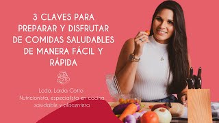 El método para preparar comidas saludables deliciosas fáciles y rápidas 🍽️ [upl. by Meta]