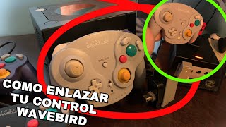 COMO USAR UN CONTROL WAVEBIRD DE GAMECUBE  Como conectar un control inalámbrico de GameCube [upl. by Kauslick856]