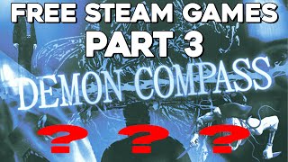 Exploring Random FREE Steam Games Part 3  Demon Compass [upl. by Marchal]