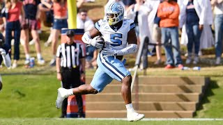 UNC Football Tar Heels Dominate Virginia 4114 [upl. by Kim]