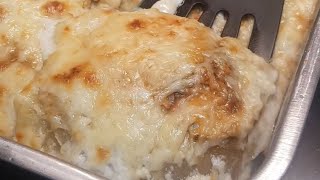 La mejor manera de cocinar BERENJENA🍆 Pastel de berenjena con salsa de queso gratinado FACIL [upl. by Sondra]