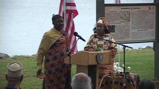 Jamestown Middle Passage Marker Dedication [upl. by Annola]