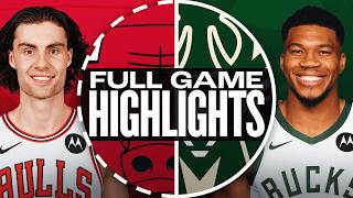 BULLS at BUCKS  NBA PRESEASON FULL GAME HIGHLIGHTS  October 14 2024 [upl. by Llemej]