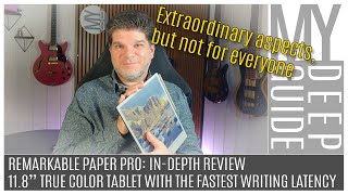 Remarkable Paper Pro InDepth Review 118quot Color EInk Tablet With the Fastest Writing Latency [upl. by Afnin]