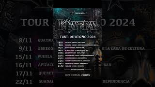 La Gira de Khafra Oficial 🎙Faraones del Metal ⛓️ Es en NoviembreAbusados MetalMexicano [upl. by Yragerg]