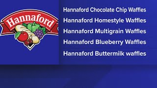 Hannaford recalls several kinds of storebrand frozen waffles due to listeria concerns [upl. by Parshall164]