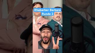 Viral Rhabarber Barbara Song 2 shorts rhabarberbarbara zungenbrecher [upl. by Fabrianne]