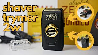 Golarka i trymer w jednym  Gamma Absolute Zero Foil Shaver [upl. by Reifnnej]