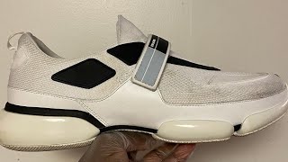 How to clean Prada sneakers [upl. by Rosenbaum]