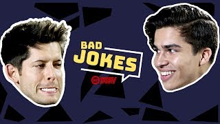 Alex Aiono vs Hunter March  Bad Joke Telling [upl. by Charlean]