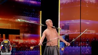 Titos Tsai Full Performance Americas Got Talent 2023 Auditions Week 9 [upl. by Pilif]