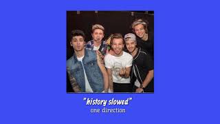 one direction  History slowedreverb [upl. by Manus76]