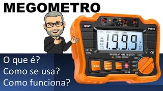 Megômetro  O que é e como se utiliza ANENG MH10 [upl. by Rodmur389]