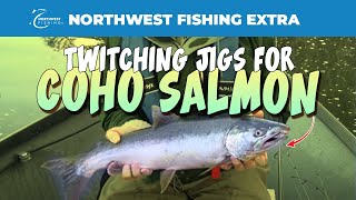 Twitching Jigs for Catching Coho Salmon [upl. by Fedora174]