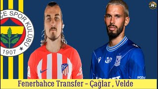 Fenerbahçe Transfer 🔥Kristoffer Velde  Çağlar Söyüncü fenerbahçe [upl. by Franchot]