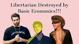 Socialists Hasan Piker amp Eddie Liger DESTROY Libertarian Prax Ben with Basic Economics [upl. by Nissie]