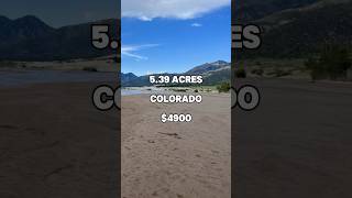 539 Acres for Sale in Blanca Colorado for 4900land property investing cheap shorts sale [upl. by Iaka]